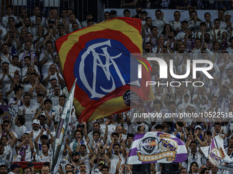 
MAdrid supporters during the LaLiga EA Sports match between Real Madrid  and Real Sociedad at the Estadio Santiago Bernabeu on September 17...