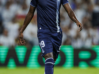 
Umar Sadiq of Real Sociedad during the LaLiga EA Sports match between Real Madrid  and Real Sociedad at the Estadio Santiago Bernabeu on Se...