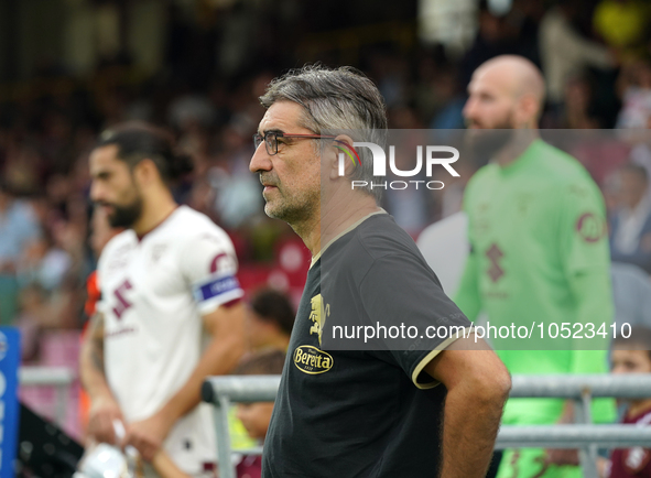 Ivan Juric head coach of Torino Fc during the Serie A TIM match between US Salernitana and Torino FC in Salerno, Italy, on September 18, 202...