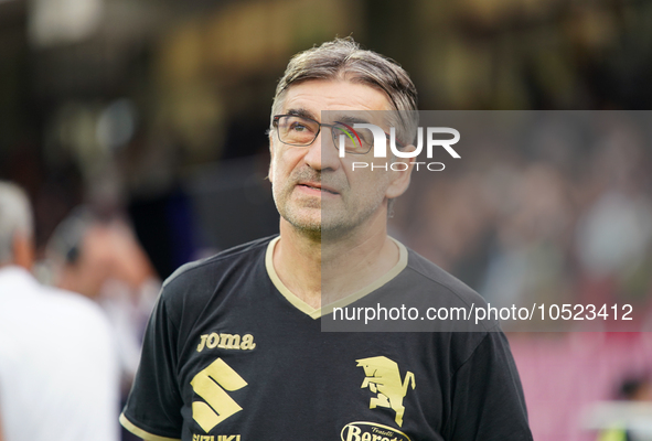 Ivan Juric head coach of Torino Fc during the Serie A TIM match between US Salernitana and Torino FC in Salerno, Italy, on September 18, 202...