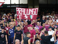 Supporters of Torino Fc during the Serie A TIM match between US Salernitana and Torino FC in Salerno, Italy, on September 18, 2023. (