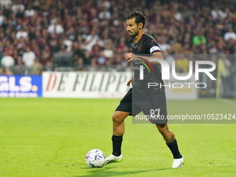 Antonio Candreva of Us Salernitana 1919 during the Serie A TIM match between US Salernitana and Torino FC in Salerno, Italy, on September 18...