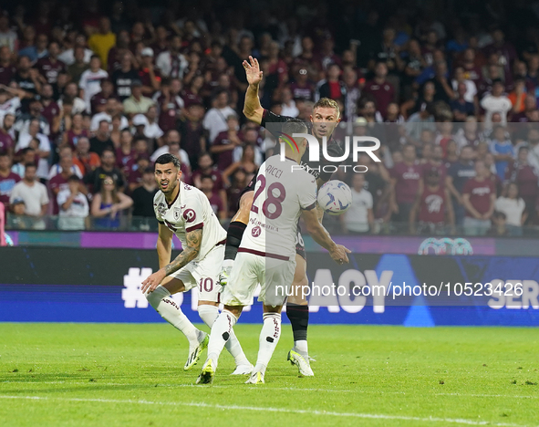 Samuele Ricci of Torino Fc during the Serie A TIM match between US Salernitana and Torino FC in Salerno, Italy, on September 18, 2023. 