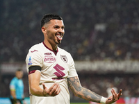 Nemanja Radonjic of Torino Fc during the Serie A TIM match between US Salernitana and Torino FC in Salerno, Italy, on September 18, 2023. (