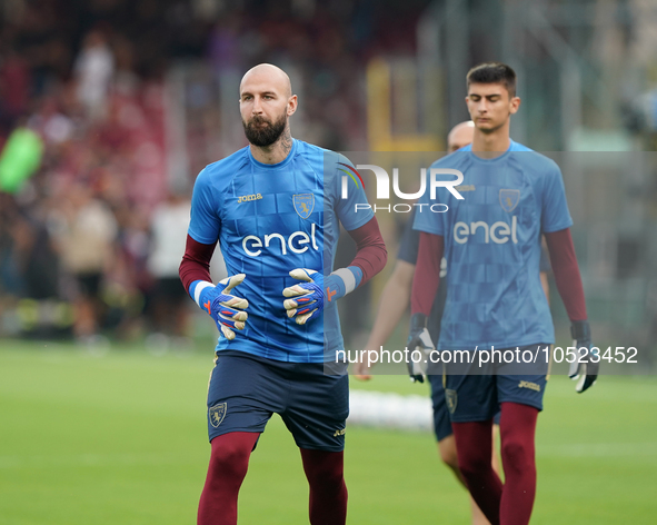 Vanja Milinkovic-Savic of Torino Fc during the Serie A TIM match between US Salernitana and Torino FC in Salerno, Italy, on September 18, 20...