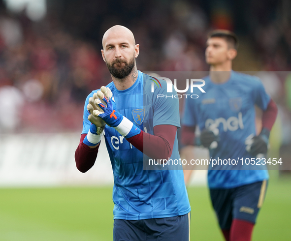 Vanja Milinkovic-Savic of Torino Fc during the Serie A TIM match between US Salernitana and Torino FC in Salerno, Italy, on September 18, 20...