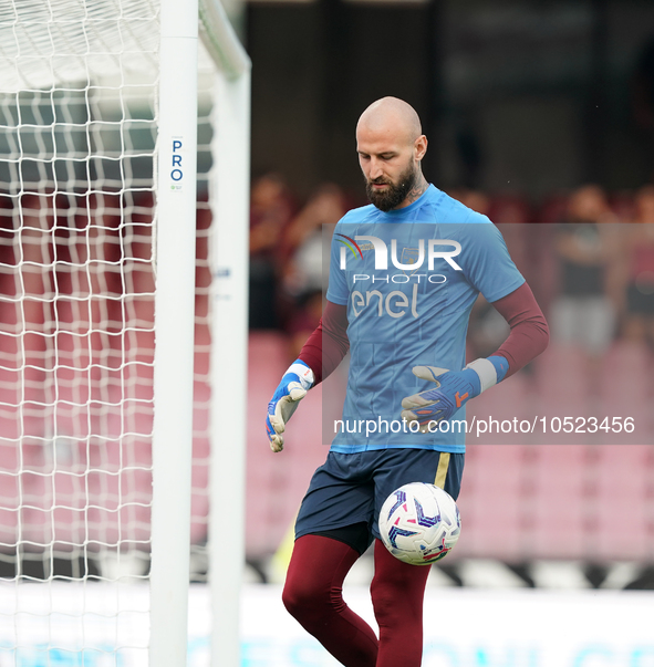 Vanja Milinkovic-Savic of Torino Fc during the Serie A TIM match between US Salernitana and Torino FC in Salerno, Italy, on September 18, 20...