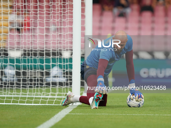 Vanja Milinkovic-Savic of Torino Fc during the Serie A TIM match between US Salernitana and Torino FC in Salerno, Italy, on September 18, 20...