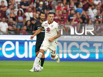 Samuele Ricci of Torino Fc during the Serie A TIM match between US Salernitana and Torino FC in Salerno, Italy, on September 18, 2023. (