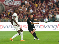 Lorenzo Pirola of Us Salernitana 1919 during the Serie A TIM match between US Salernitana and Torino FC in Salerno, Italy, on September 18,...