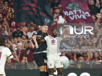 Duvan Zapata of Torino Fc during the Serie A TIM match between US Salernitana and Torino FC in Salerno, Italy, on September 18, 2023. (