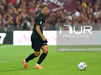 Emil Bohinen of Us Salernitana 1919 during the Serie A TIM match between US Salernitana and Torino FC in Salerno, Italy, on September 18, 20...