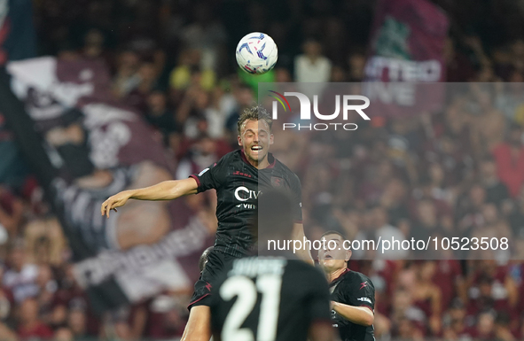 Emil Bohinen of Us Salernitana 1919 during the Serie A TIM match between US Salernitana and Torino FC in Salerno, Italy, on September 18, 20...