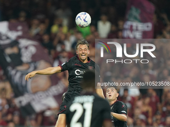 Emil Bohinen of Us Salernitana 1919 during the Serie A TIM match between US Salernitana and Torino FC in Salerno, Italy, on September 18, 20...