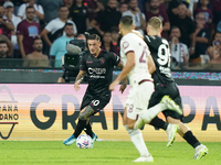 Pasquale Mazzocchi of Us Salernitana 1919 during the Serie A TIM match between US Salernitana and Torino FC in Salerno, Italy, on September...