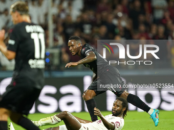 Jovane Cabral of Us Salernitana 1919 during the Serie A TIM match between US Salernitana and Torino FC in Salerno, Italy, on September 18, 2...