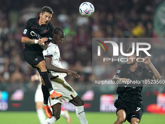 Domagoj Bradaric of Us Salernitana 1919 during the Serie A TIM match between US Salernitana and Torino FC in Salerno, Italy, on September 18...