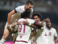 Nemanja Radonjic of Torino Fc celebrate the goal during the Serie A TIM match between US Salernitana and Torino FC in Salerno, Italy, on Sep...