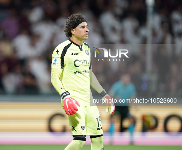 Guillermo Ochoa of Us Salernitana 1919 during the Serie A TIM match between US Salernitana and Torino FC in Salerno, Italy, on September 18,...