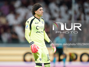 Guillermo Ochoa of Us Salernitana 1919 during the Serie A TIM match between US Salernitana and Torino FC in Salerno, Italy, on September 18,...