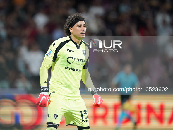 Guillermo Ochoa of Us Salernitana 1919 during the Serie A TIM match between US Salernitana and Torino FC in Salerno, Italy, on September 18,...