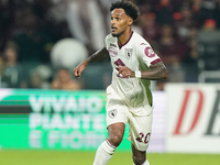 Valentino Lazaro of Torino Fc during the Serie A TIM match between US Salernitana and Torino FC in Salerno, Italy, on September 18, 2023. (