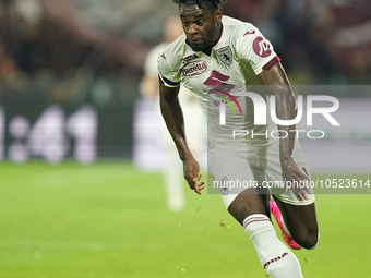 Duvan Zapata of Torino Fc during the Serie A TIM match between US Salernitana and Torino FC in Salerno, Italy, on September 18, 2023. (