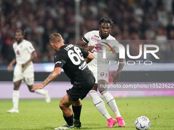 Duvan Zapata of Torino Fc during the Serie A TIM match between US Salernitana and Torino FC in Salerno, Italy, on September 18, 2023. (