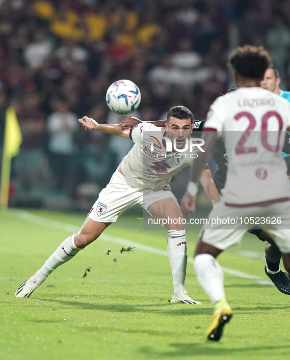 Alessandro Buongiorno of Torino Fc during the Serie A TIM match between US Salernitana and Torino FC in Salerno, Italy, on September 18, 202...