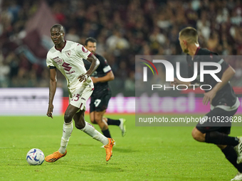 Demba Seck of Torino Fc during the Serie A TIM match between US Salernitana and Torino FC in Salerno, Italy, on September 18, 2023. (