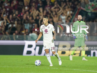 Samuele Ricci of Torino Fc during the Serie A TIM match between US Salernitana and Torino FC in Salerno, Italy, on September 18, 2023. (