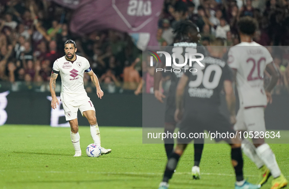 Ricardo Rodríguez of Torino Fc during the Serie A TIM match between US Salernitana and Torino FC in Salerno, Italy, on September 18, 2023. 