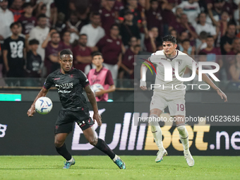 Jovane Cabral of Us Salernitana 1919 during the Serie A TIM match between US Salernitana and Torino FC in Salerno, Italy, on September 18, 2...