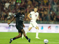 Loum Tchaouna of Us Salernitana 1919 during the Serie A TIM match between US Salernitana and Torino FC in Salerno, Italy, on September 18, 2...