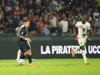 Lorenzo Pirola of Us Salernitana 1919 during the Serie A TIM match between US Salernitana and Torino FC in Salerno, Italy, on September 18,...