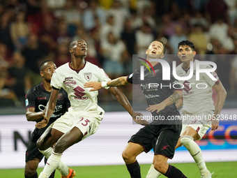 Demba Seck of Torino Fc during the Serie A TIM match between US Salernitana and Torino FC in Salerno, Italy, on September 18, 2023. (