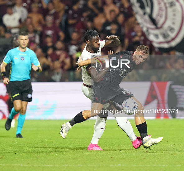 Duvan Zapata of Torino Fc during the Serie A TIM match between US Salernitana and Torino FC in Salerno, Italy, on September 18, 2023. 