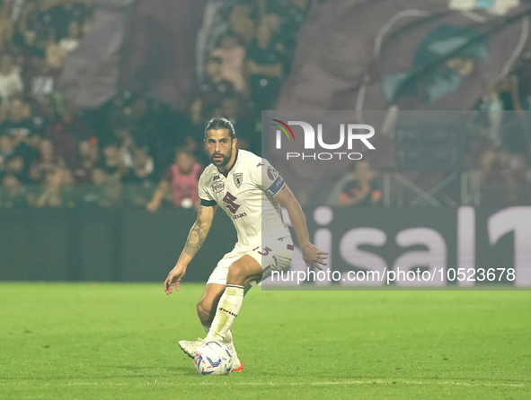 Ricardo Rodríguez of Torino Fc during the Serie A TIM match between US Salernitana and Torino FC in Salerno, Italy, on September 18, 2023. 