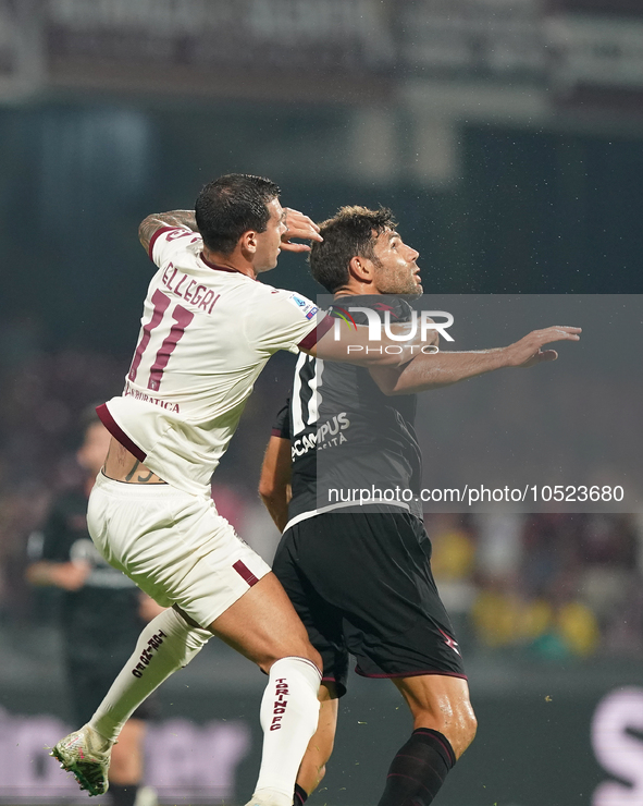 Pietro Pellegri of Torino Fc during the Serie A TIM match between US Salernitana and Torino FC in Salerno, Italy, on September 18, 2023. 