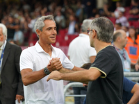 Paulo Sousa with Ivan Juric head coach of Torino Fc during the Serie A TIM match between US Salernitana and Torino FC in Salerno, Italy, on...