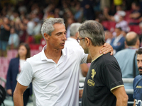 Paulo Sousa with Ivan Juric head coach of Torino Fc during the Serie A TIM match between US Salernitana and Torino FC in Salerno, Italy, on...