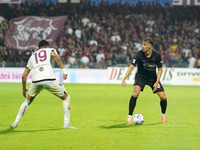 Emil Bohinen of Us Salernitana 1919 during the Serie A TIM match between US Salernitana and Torino FC in Salerno, Italy, on September 18, 20...