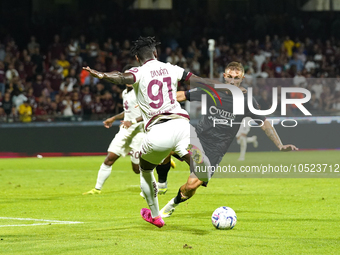 Duvan Zapata of Torino Fc during the Serie A TIM match between US Salernitana and Torino FC in Salerno, Italy, on September 18, 2023. (