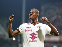 Demba Seck of Torino Fc during the Serie A TIM match between US Salernitana and Torino FC in Salerno, Italy, on September 18, 2023. (