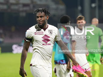 Duvan Zapata of Torino Fc during the Serie A TIM match between US Salernitana and Torino FC in Salerno, Italy, on September 18, 2023. (