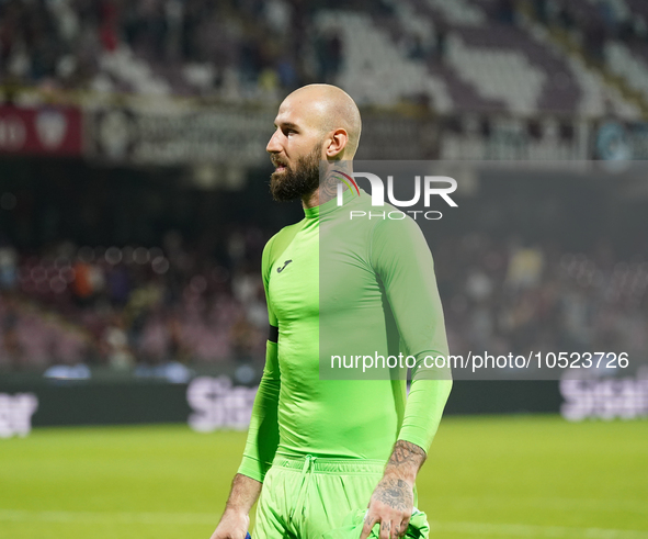 Vanja Milinkovic-Savic of Torino Fc during the Serie A TIM match between US Salernitana and Torino FC in Salerno, Italy, on September 18, 20...