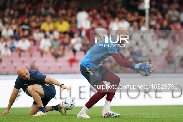 Vanja Milinkovic-Savic of Torino Fc during the Serie A TIM match between US Salernitana and Torino FC in Salerno, Italy, on September 18, 20...