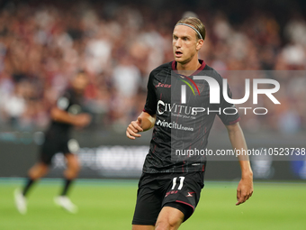 Erik Botheim of Us Salernitana 1919 during the Serie A TIM match between US Salernitana and Torino FC in Salerno, Italy, on September 18, 20...