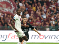 Lorenzo Pirola of Us Salernitana 1919 during the Serie A TIM match between US Salernitana and Torino FC in Salerno, Italy, on September 18,...