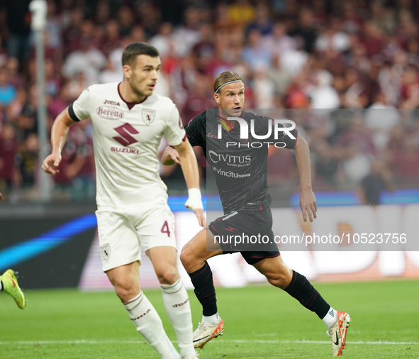 Alessandro Buongiorno of Torino Fc during the Serie A TIM match between US Salernitana and Torino FC in Salerno, Italy, on September 18, 202...